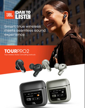 JBL TOUR PRO 2 – TRUE WIRELESS NOISE CANCELLING EARBUDS WITH TOUCH DISPLAY