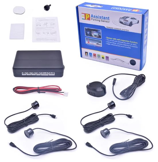 Car Parking Sensor System – Rear Reverse Backup Radar with Beep Alarm