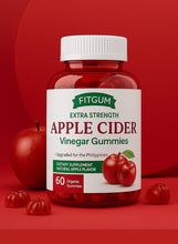 FitGum Extra Strength Apple Cider Vinegar Gummies (Original) – Natural Detox & Digestive Support