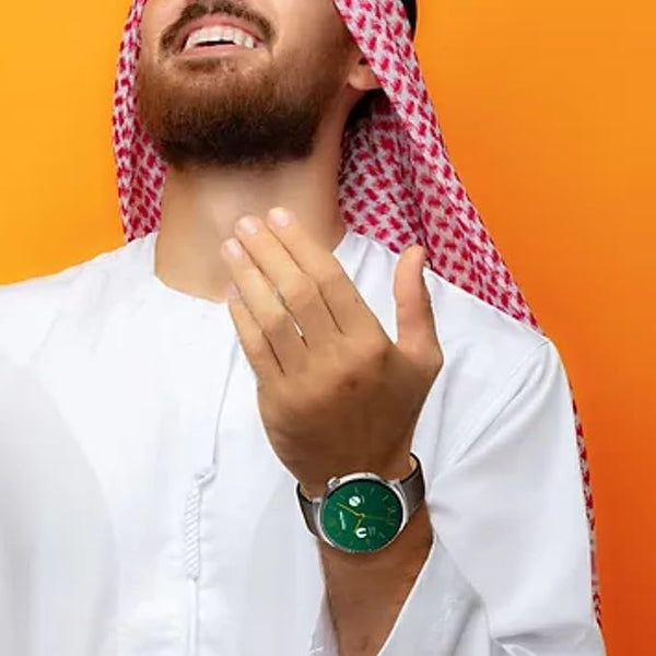 ساعة هاينو تيكو RW-50 الذكية © - مكالمات بلوتوث، وجهاز تتبع اللياقة البدنية، وشاشة لمس كاملة، ومراقبة الصحة