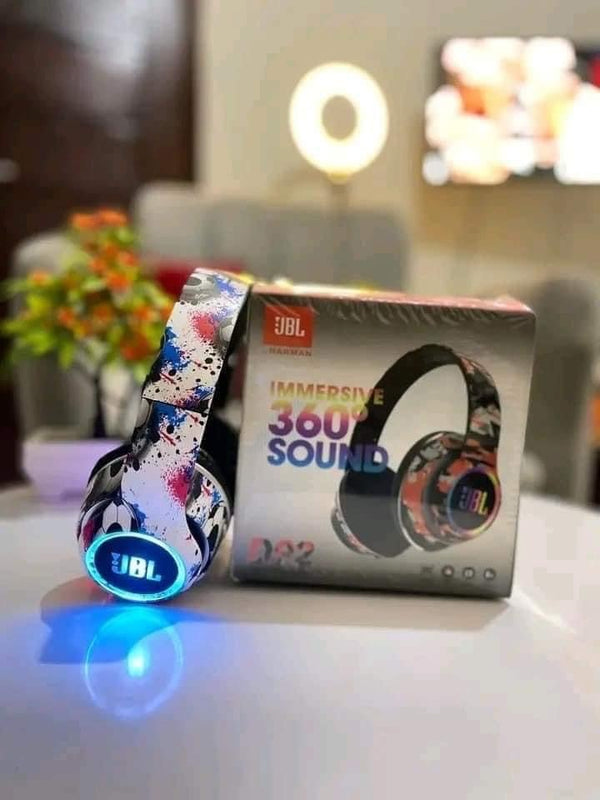 JBL Printed Wireless Headphones – Bold Design, Powerful Sound