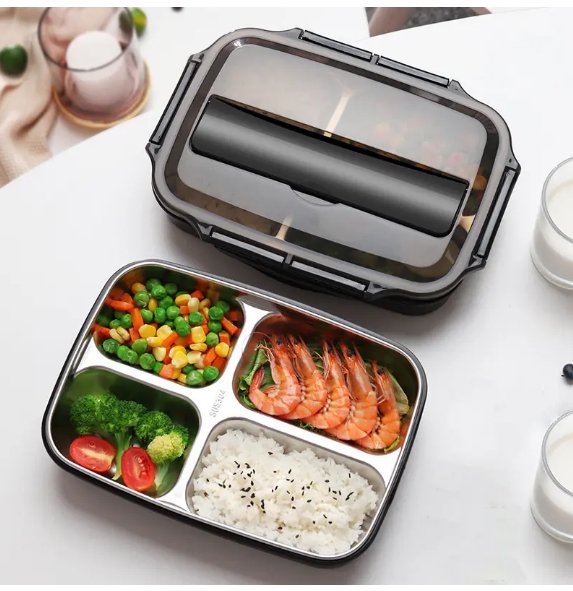 Premium Stainless Lunch Container for Work & School