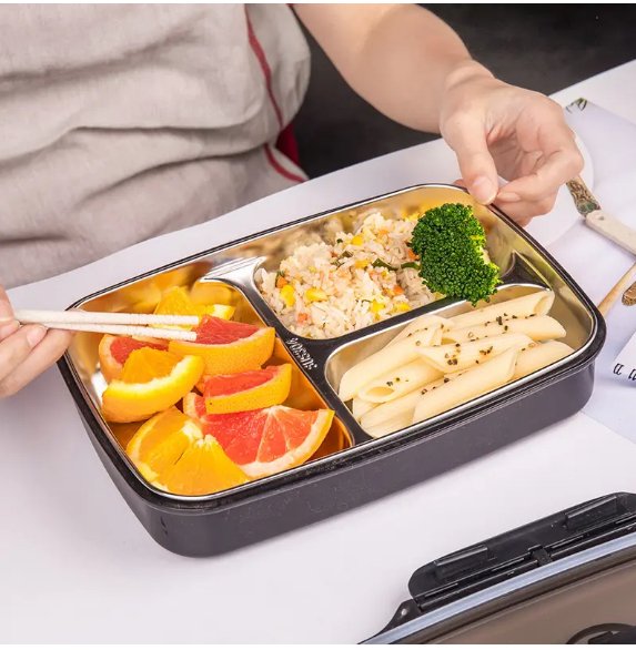 Premium Stainless Lunch Container for Work & School